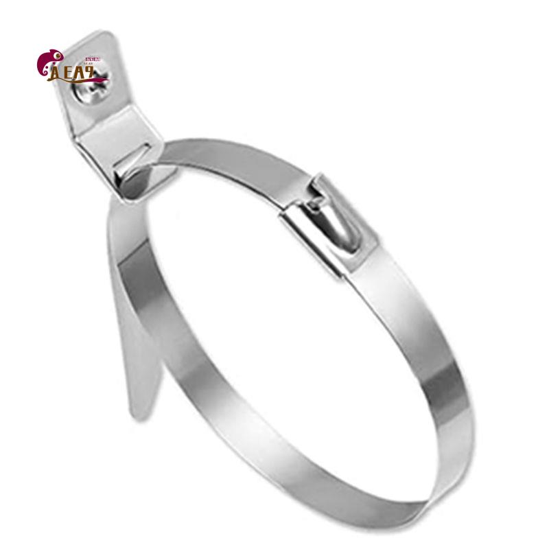 Earthquake Anchor Strap - AEA9-10 Stück Möbel-Wandanker aus Metall, Anti-Kipp-Möbelanker