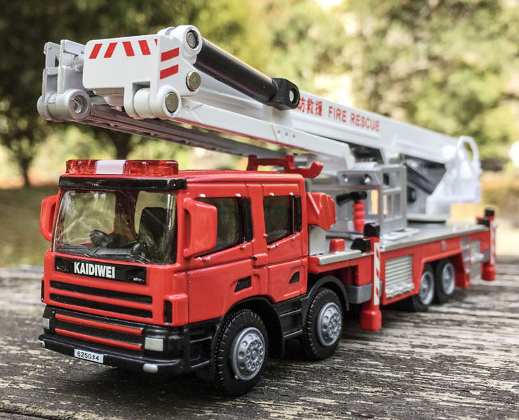 Fire Escape Ladder - 1:50 legierung engineering fahrzeuge, hohe simulation