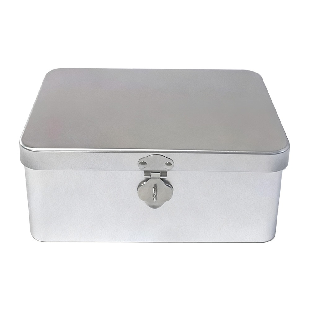 Medicine Cabinet Lock - Modische Aufbewahrungsbox in Übergröße aus Metall