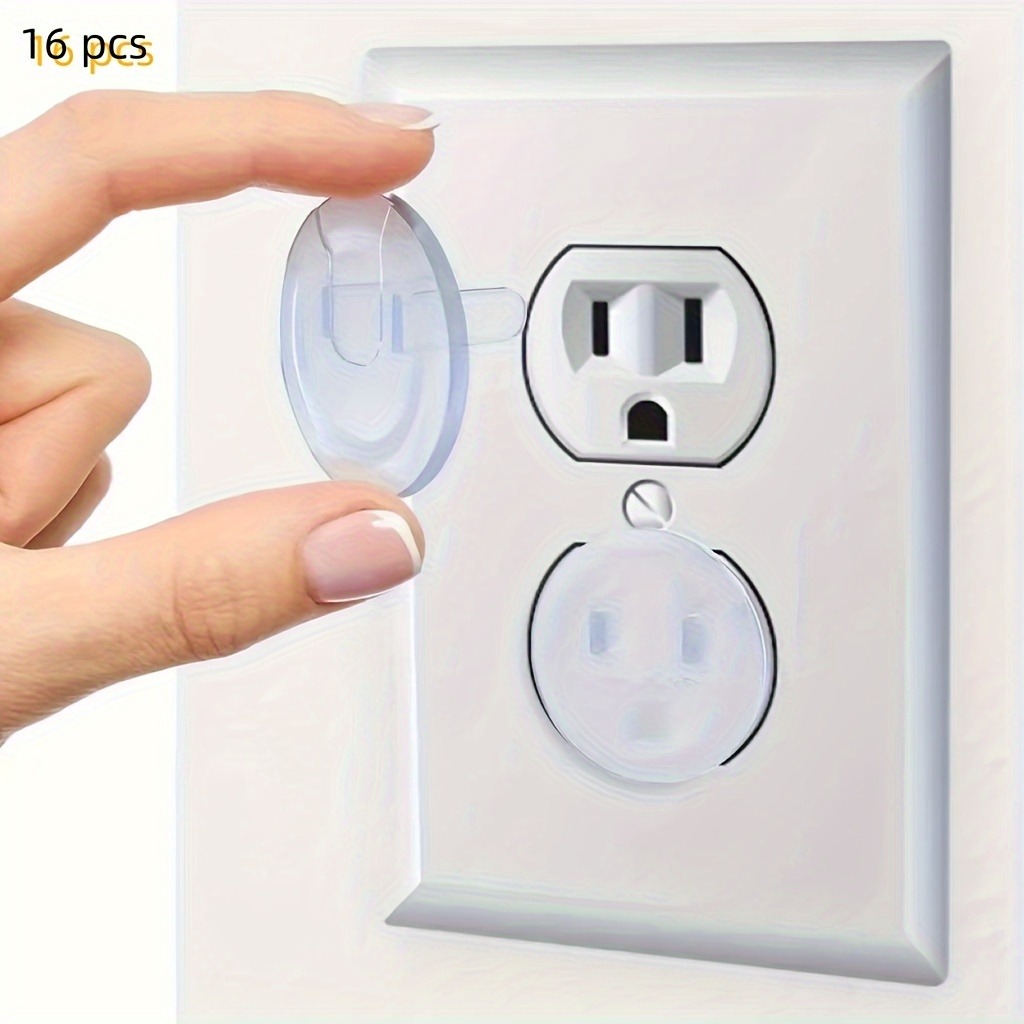 Outlet Cover Baby - 14er-Pack Kindersicherheits-Steckdosenabdeckungen Transparentes Design Einfach zu
