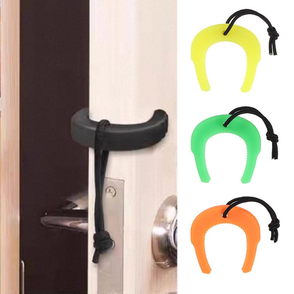 Door Stop Alarm - Hochwertiger Gummi-Türstopper mit Keilabsatz, Feuerwehrmann-Ausrüstung, Gummi-Türstopper,