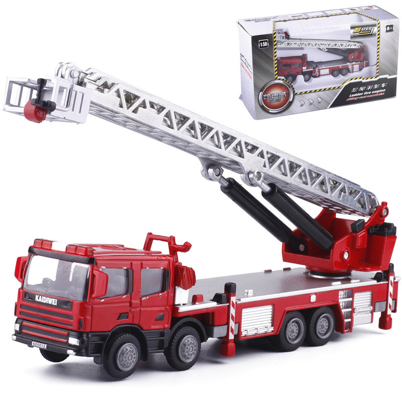 Fire Escape Ladder - Legierung 1:50 leiter feuer motor modell,