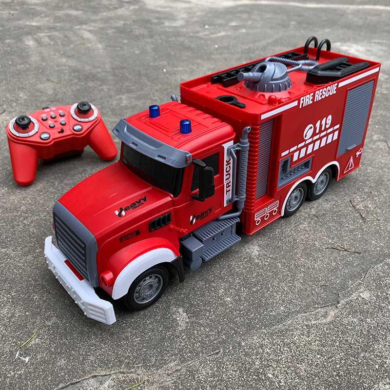 Fire Escape Ladder - 2,4G RC Feuerwehrauto mit Sound &