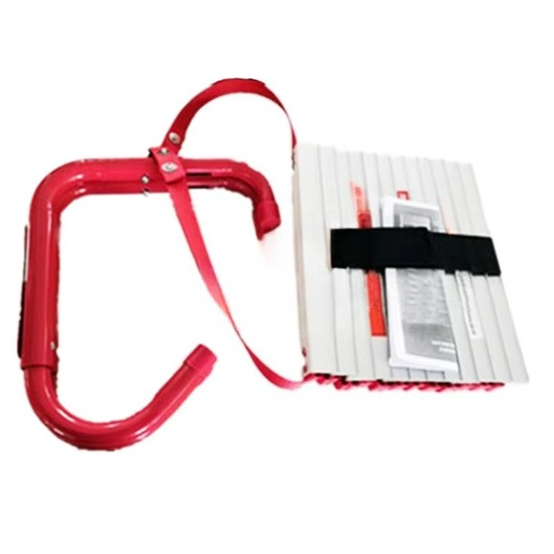 Fire Escape Ladder - Feuerleiter aus Aluminiumlegierung, 4 m, faltbar,