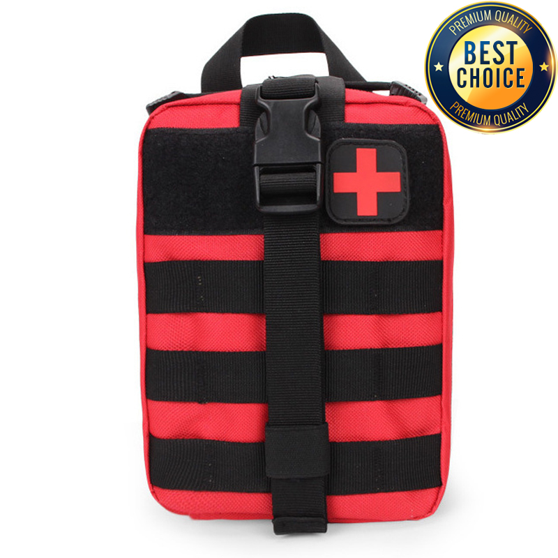 First Aid Bag Kit - Molle Taktische Erste-Hilfe-Sets Medizinische Tasche Notfall