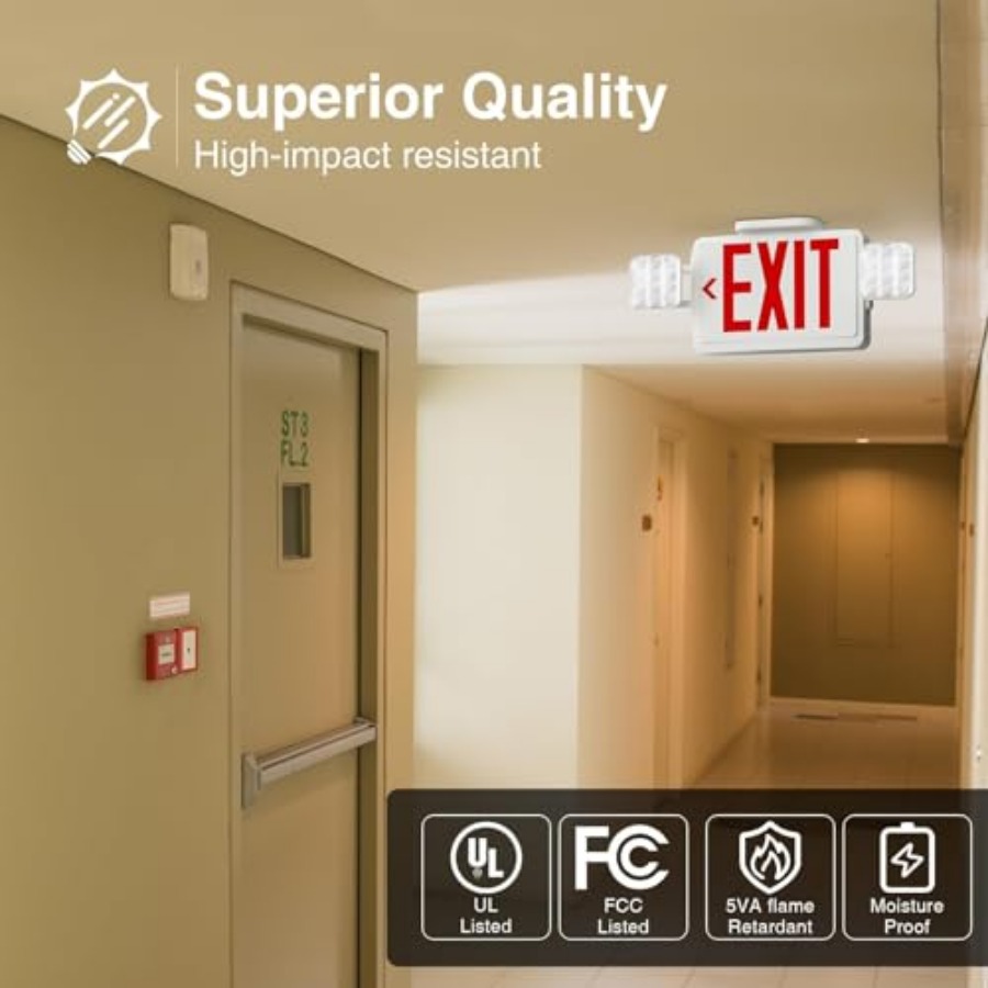 LED-Notausgangsschild mit Notb – Emergency Exit Sign Bewertung und Preis