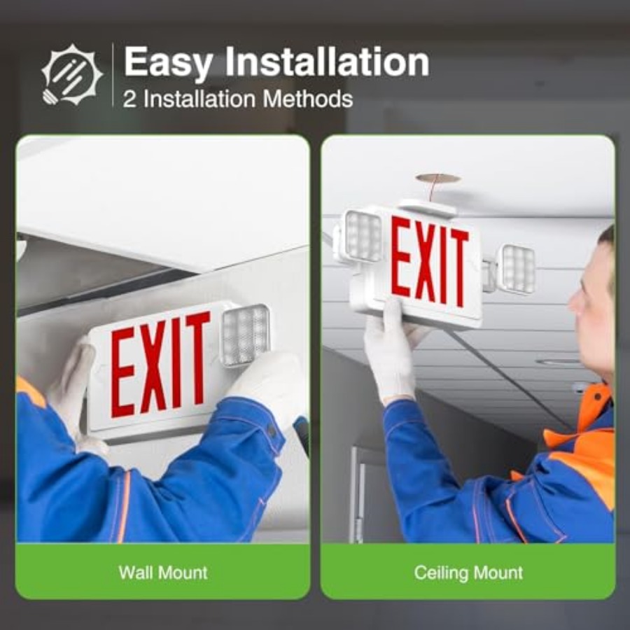 LED-Notausgangsschild mit Notb – Emergency Exit Sign Bewertung und Preis