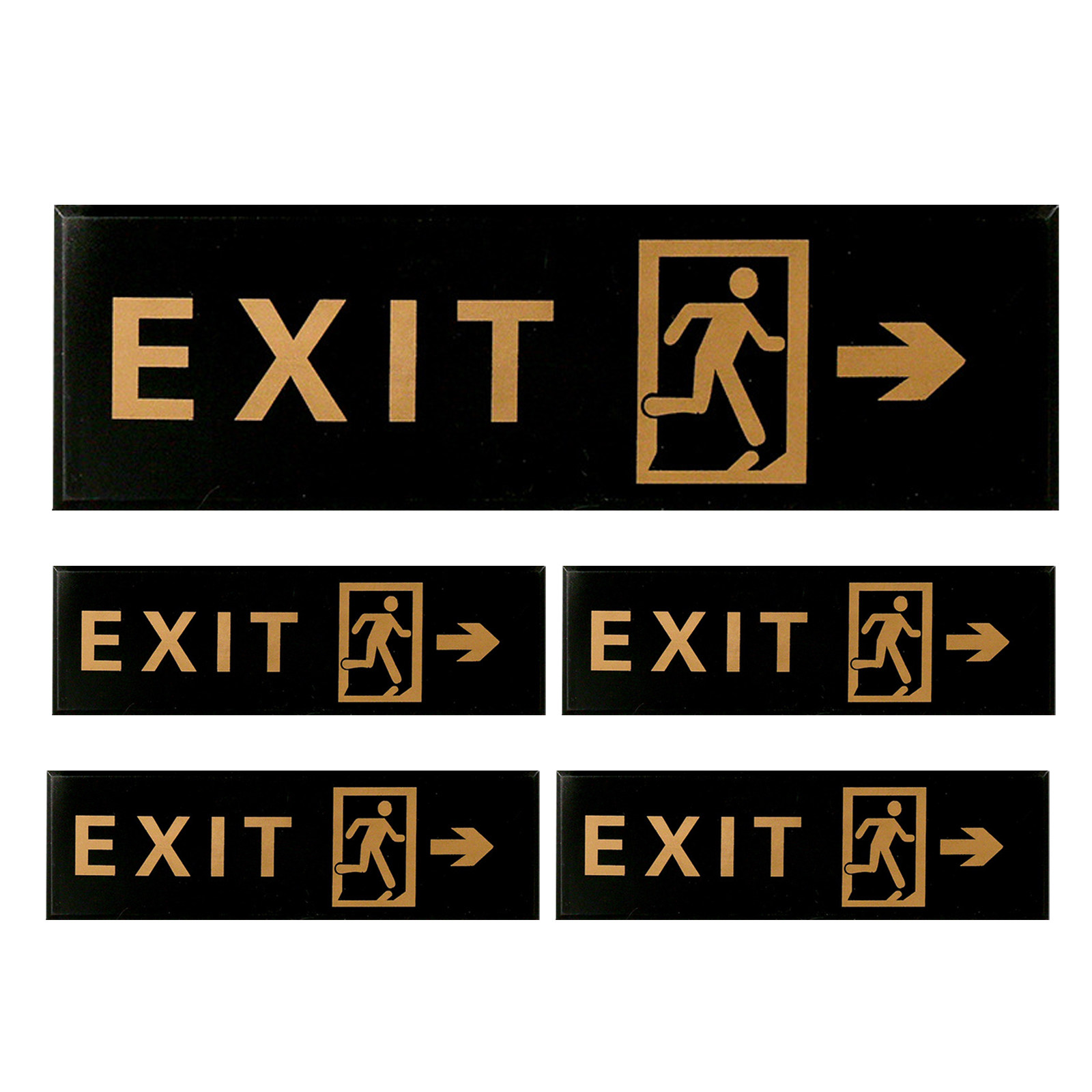 5 Stück Ausgangsschilder, selb – Emergency Exit Sign Bewertung und Preis