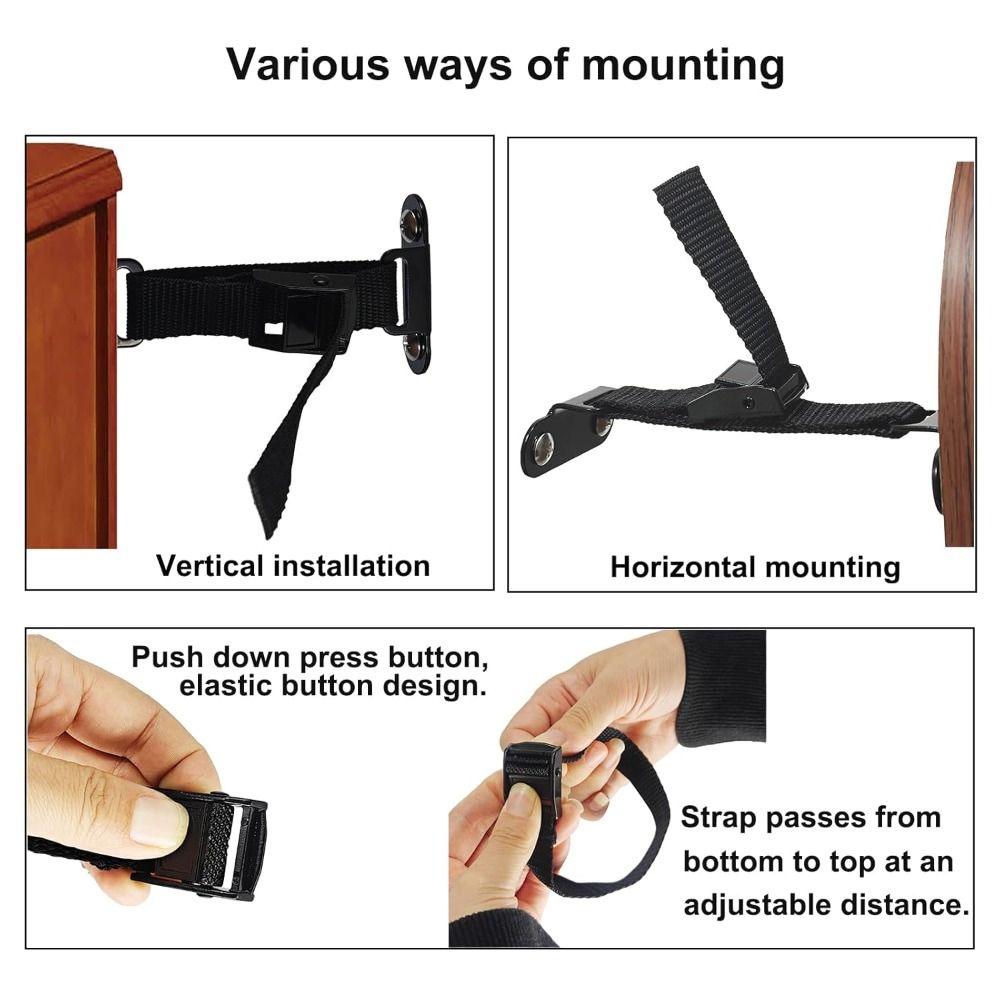 Erdbebensichere Möbelanker, ki – Earthquake Anchor Strap Bewertung und Preis