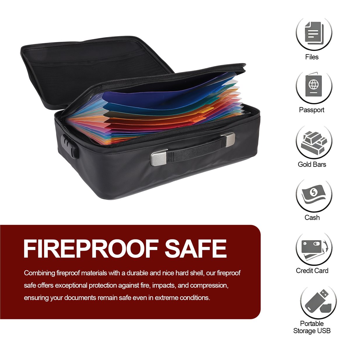 828328 Feuerfeste Dokumentenbo – Fire Safe Document Bewertung und Preis
