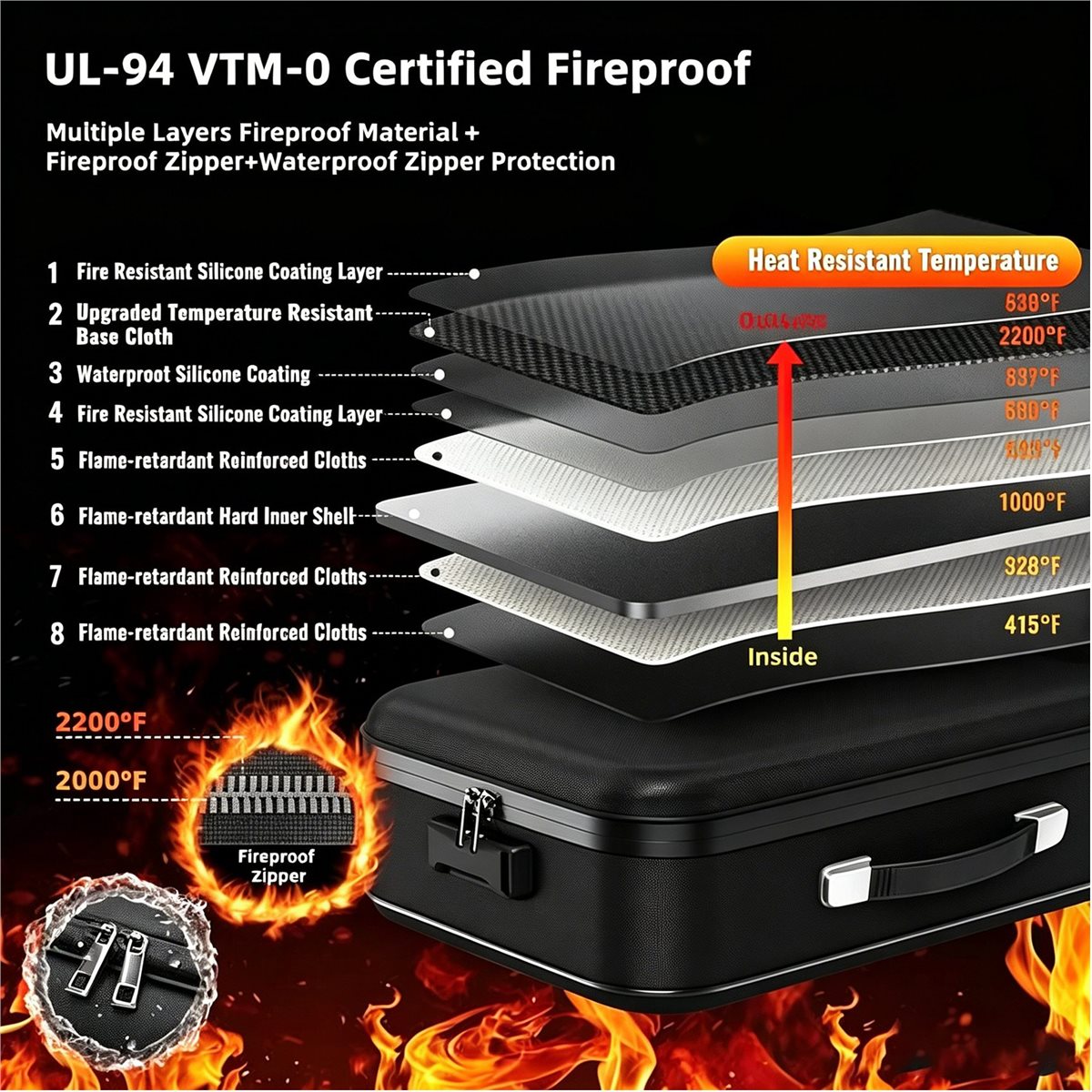 828328 Feuerfeste Dokumentenbo – Fire Safe Document Bewertung und Preis