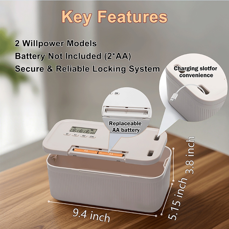 Timer-Schließboxen, elektronis – Medicine Cabinet Lock Bewertung und Preis