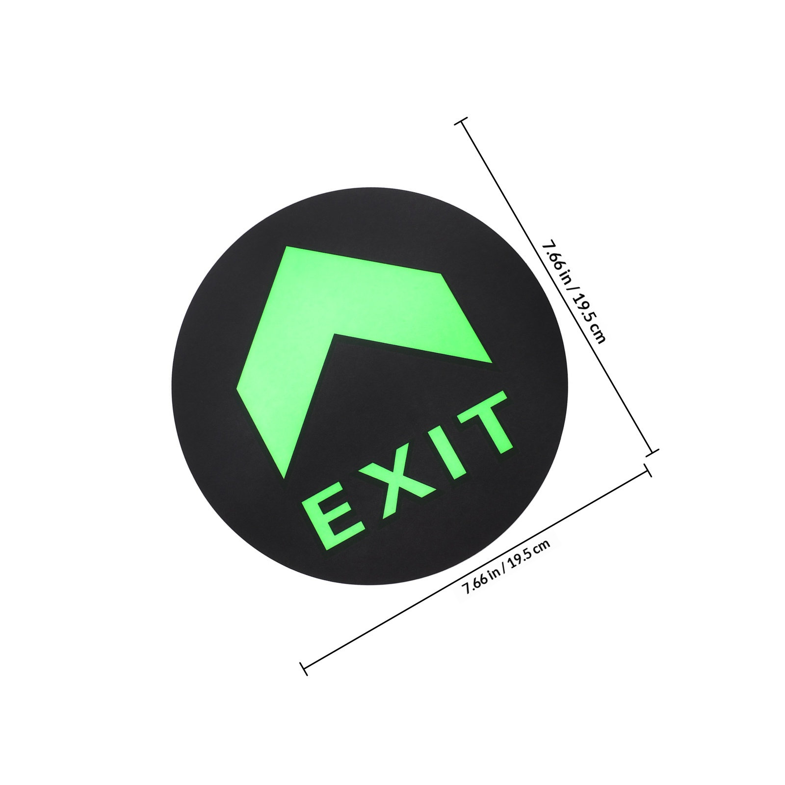 5 Stück Leuchtende Sicherheits – Emergency Exit Sign Bewertung und Preis