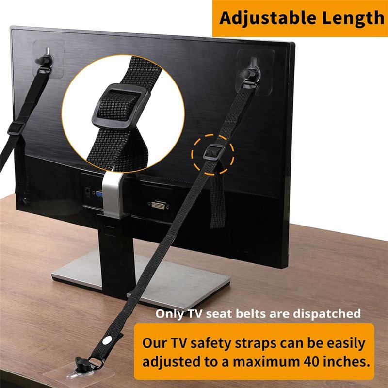 T23C Selbstklebende TV-Sicherh – Earthquake Anchor Strap Bewertung und Preis