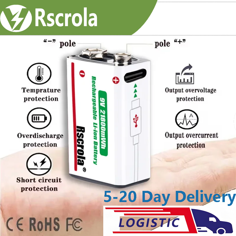 Rscrola 9V 21800mWh Lithium-Io – Smoke Detector Interconnected Bewertung und Preis