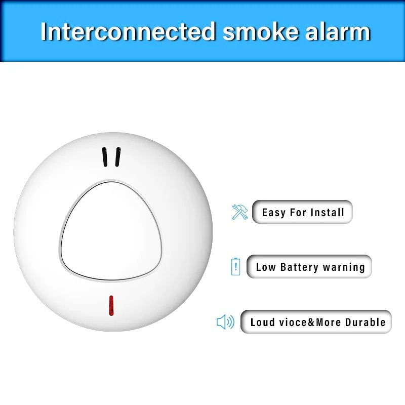 Smart-Home-Sicherheitsalarmsys – Smoke Detector Interconnected Bewertung und Preis
