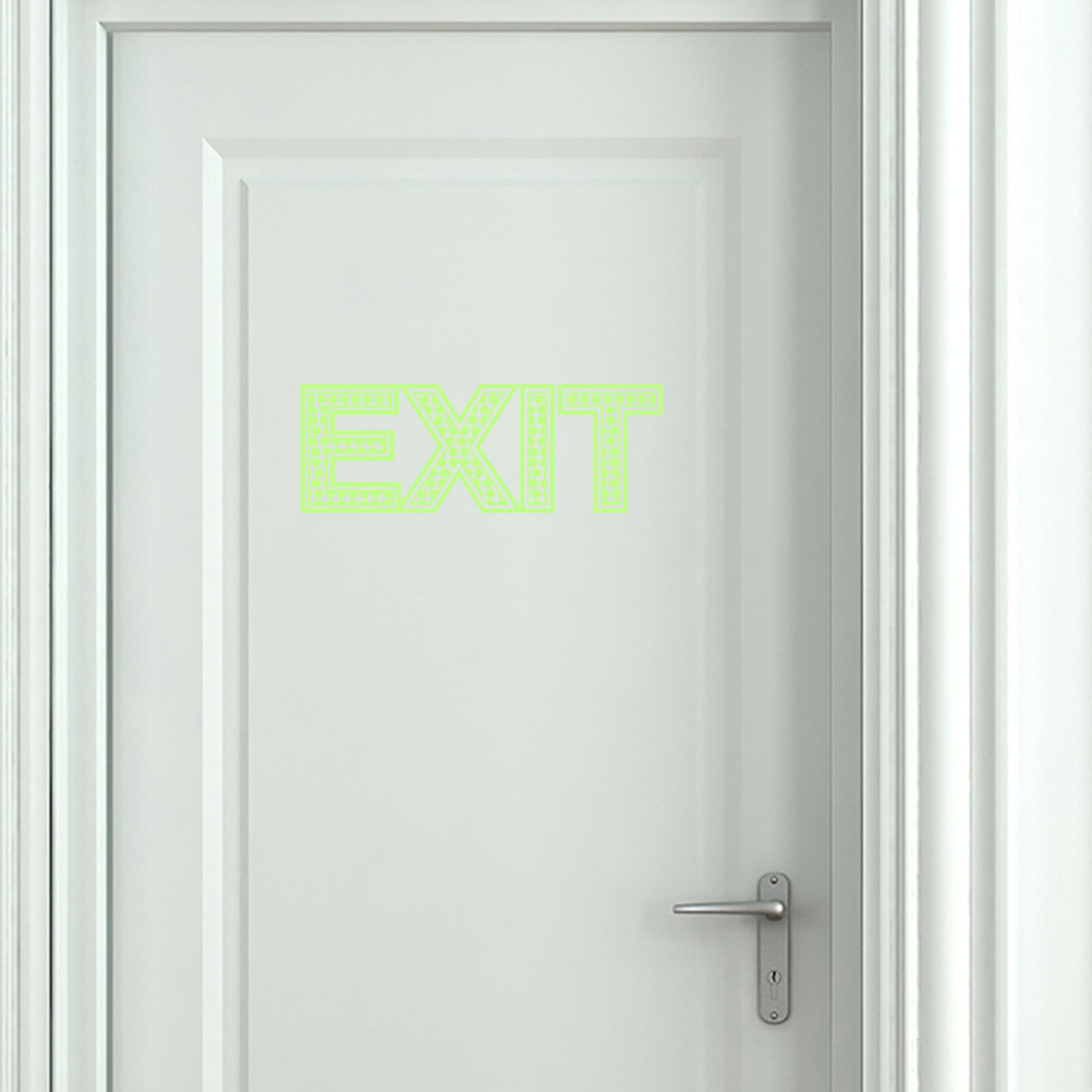 3 Stück Nachtleuchtende Notaus – Emergency Exit Sign Bewertung und Preis