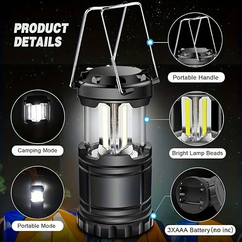 LED-Camping-Laterne, tragbare  – Power Outage Light Bewertung und Preis