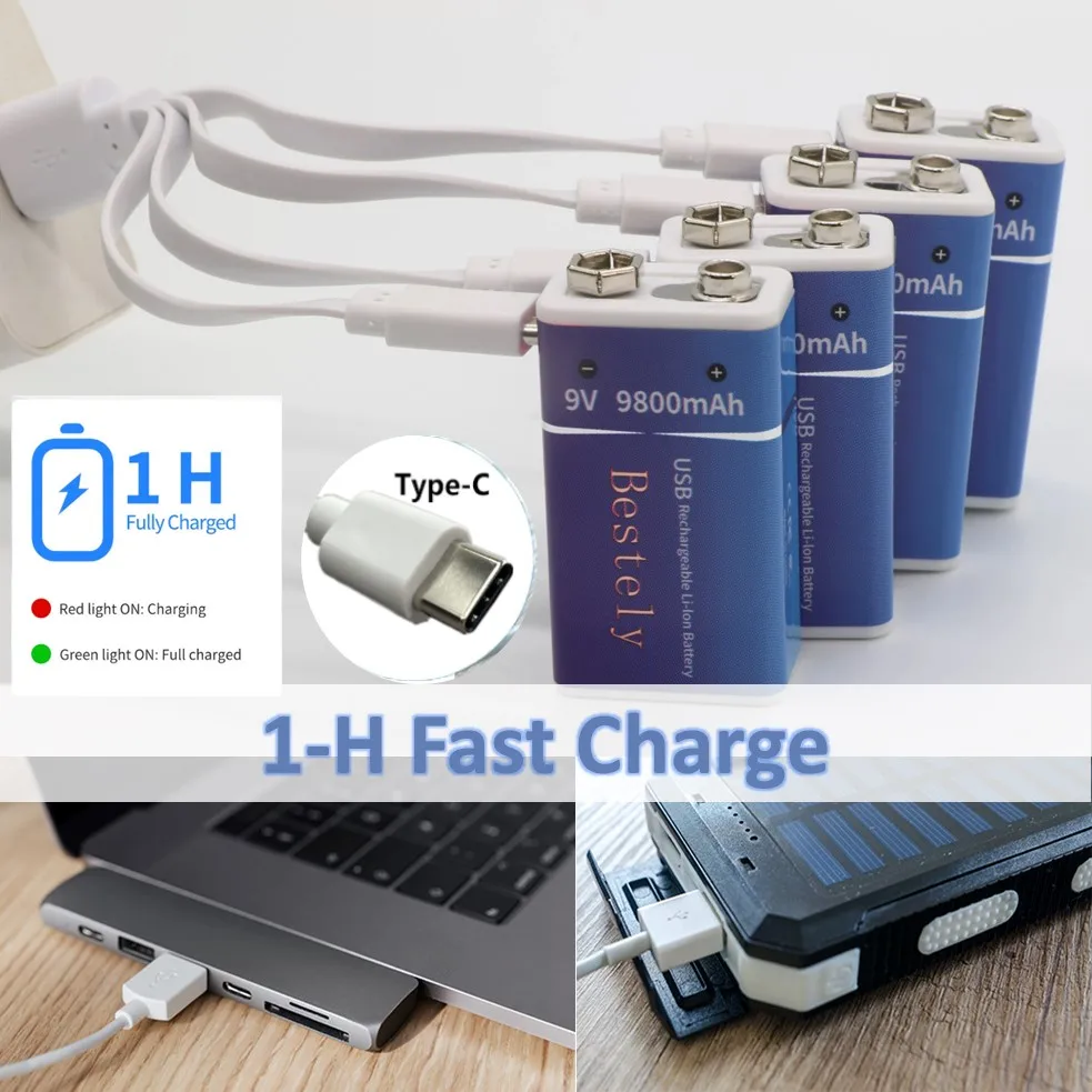 Wiederaufladbare 9V Batterie,  – Smoke Detector Interconnected Bewertung und Preis