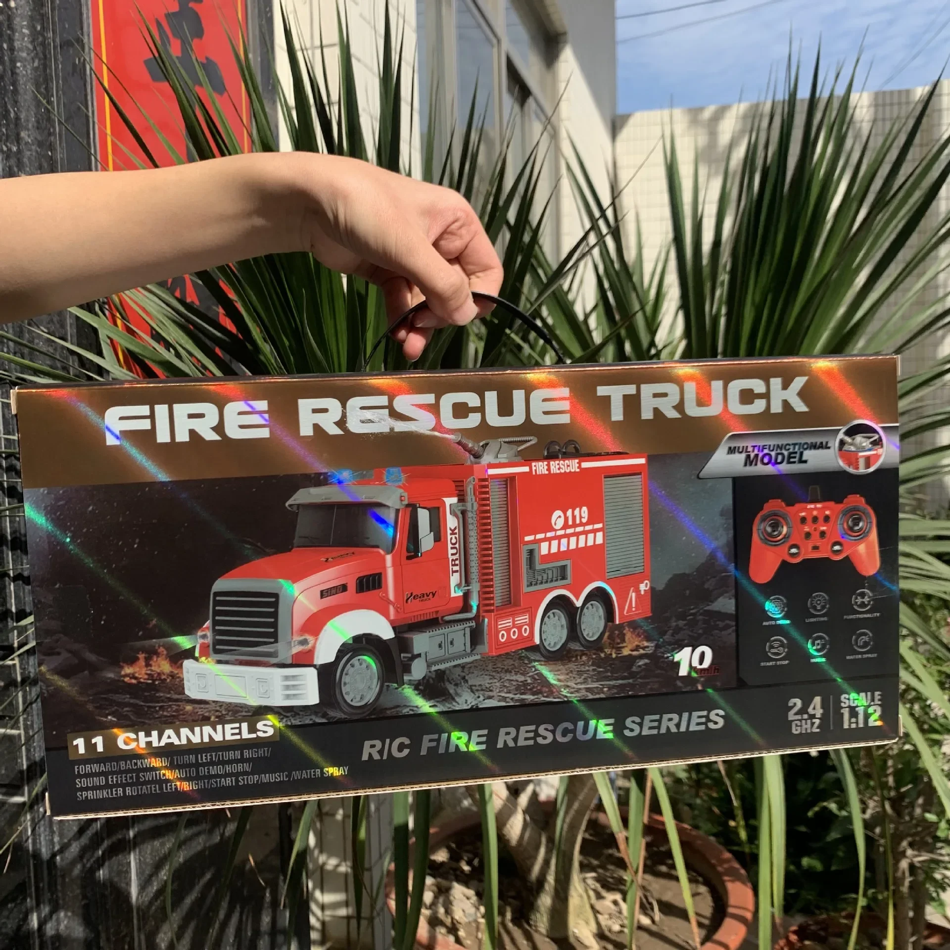 2,4G RC Feuerwehrauto mit Soun – Fire Escape Ladder Bewertung und Preis