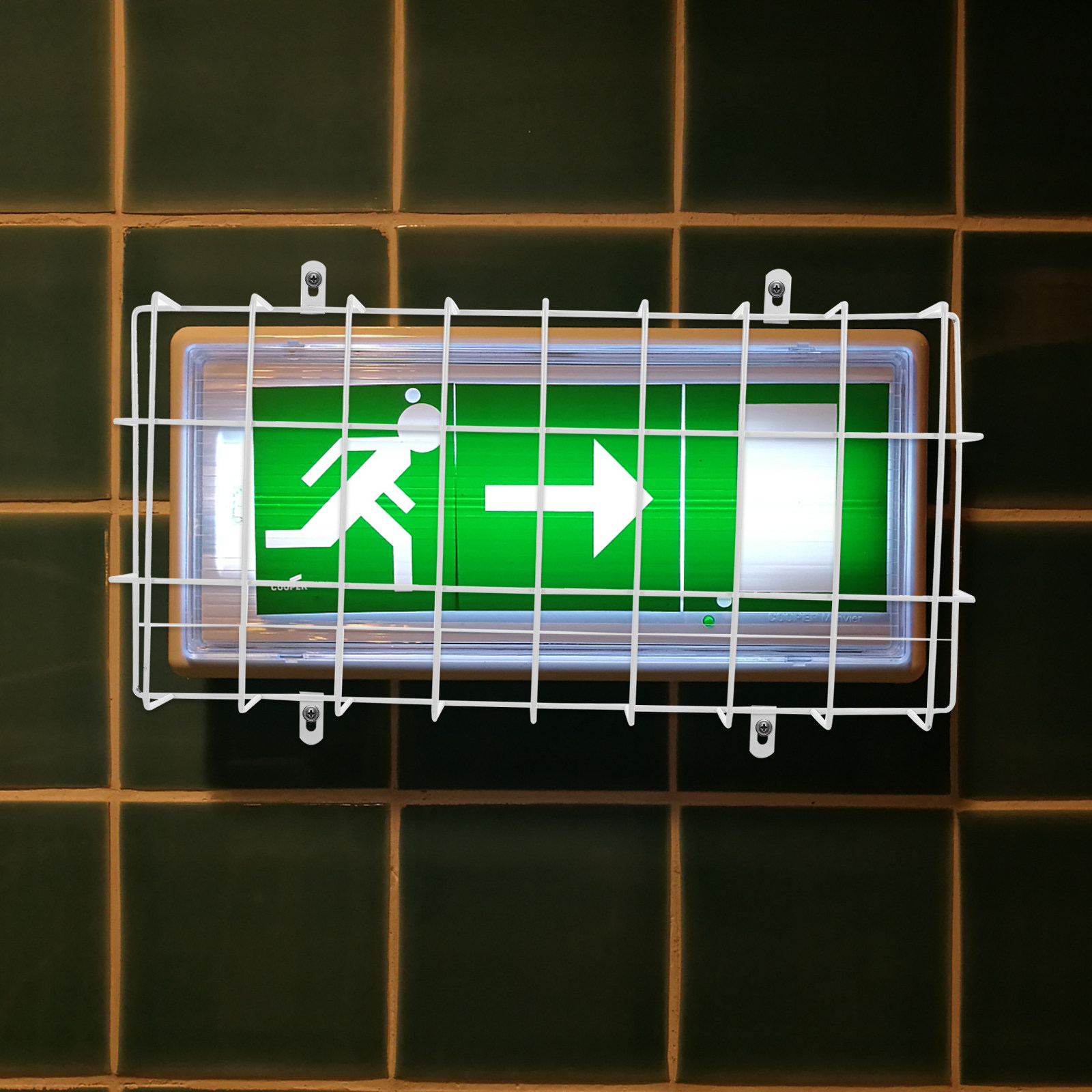 Wandmontierte Metall-Ausgangss – Emergency Exit Sign Bewertung und Preis