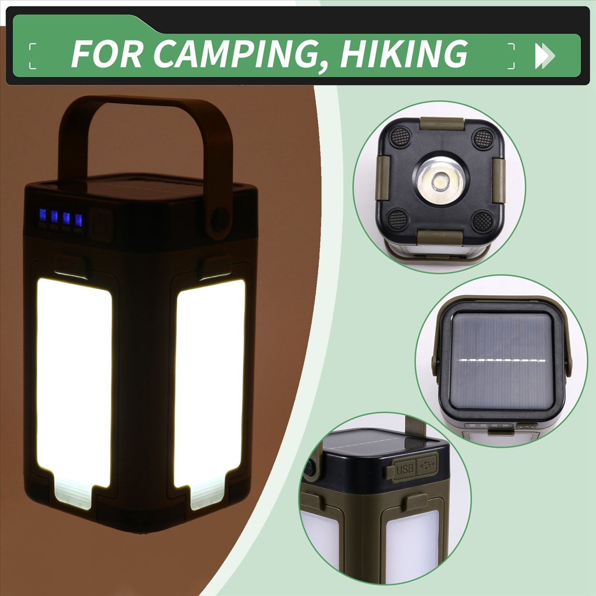 X08A Faltbare LED-Campinglater – Power Outage Light Bewertung und Preis
