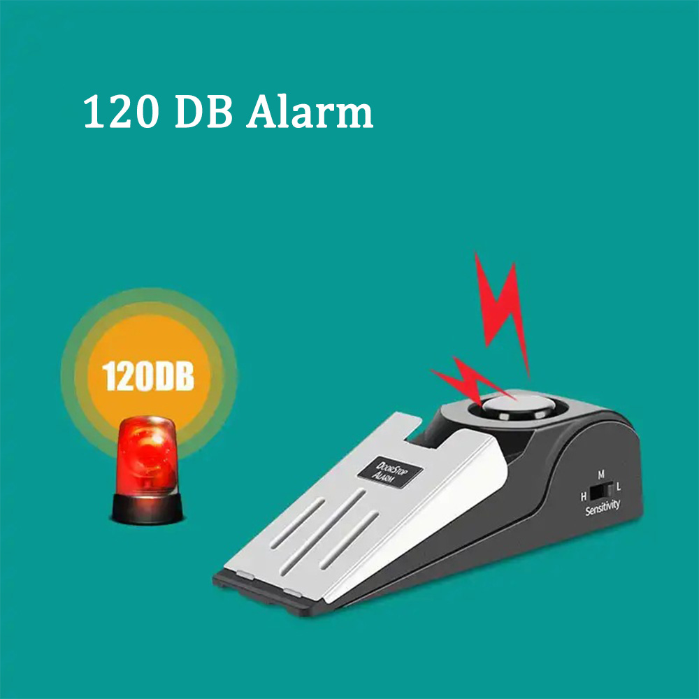 125 dB Diebstahls icherung Ein – Door Stop Alarm Bewertung und Preis