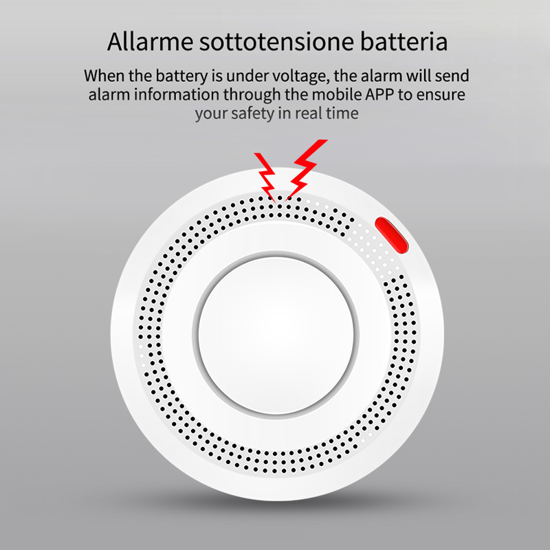 6er-Pack Tuya WiFi Smart Rauch – Smoke Detector Interconnected Bewertung und Preis