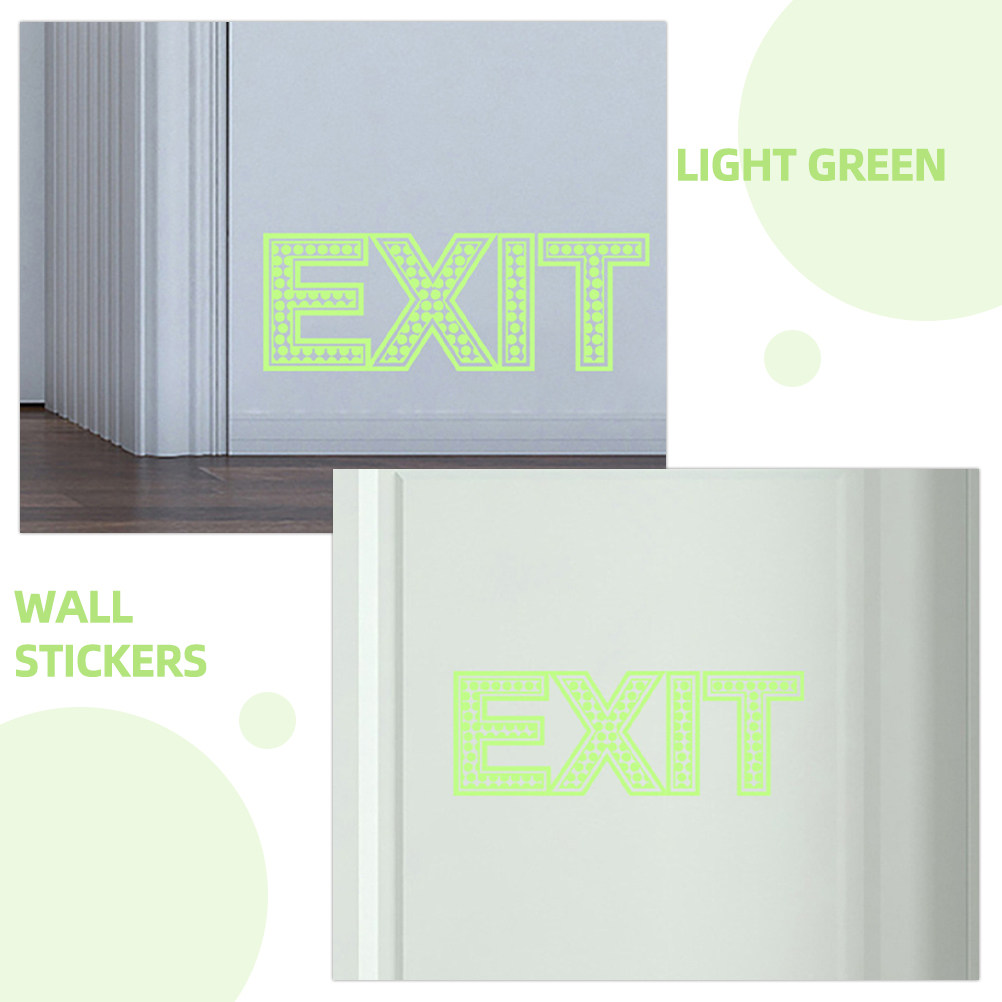 2 Blatt Leuchtende Notausgang- – Emergency Exit Sign Bewertung und Preis
