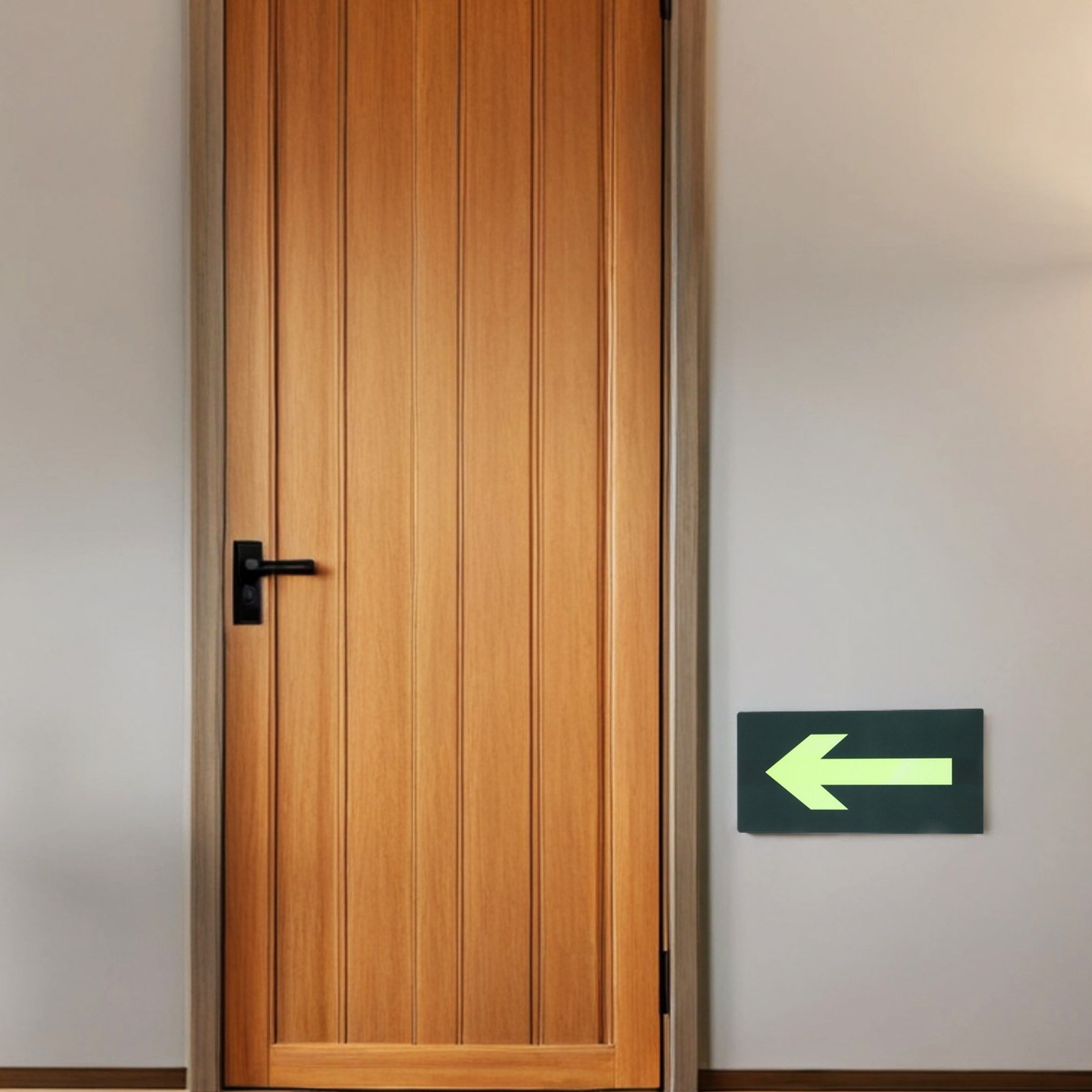 8 Stück im Dunkeln leuchtende, – Emergency Exit Sign Bewertung und Preis
