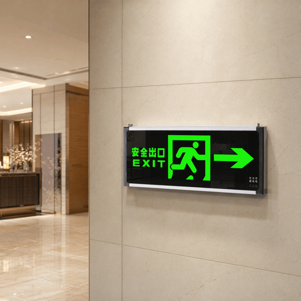LED-Notausgangsleuchte Grünes  – Emergency Exit Sign Bewertung und Preis