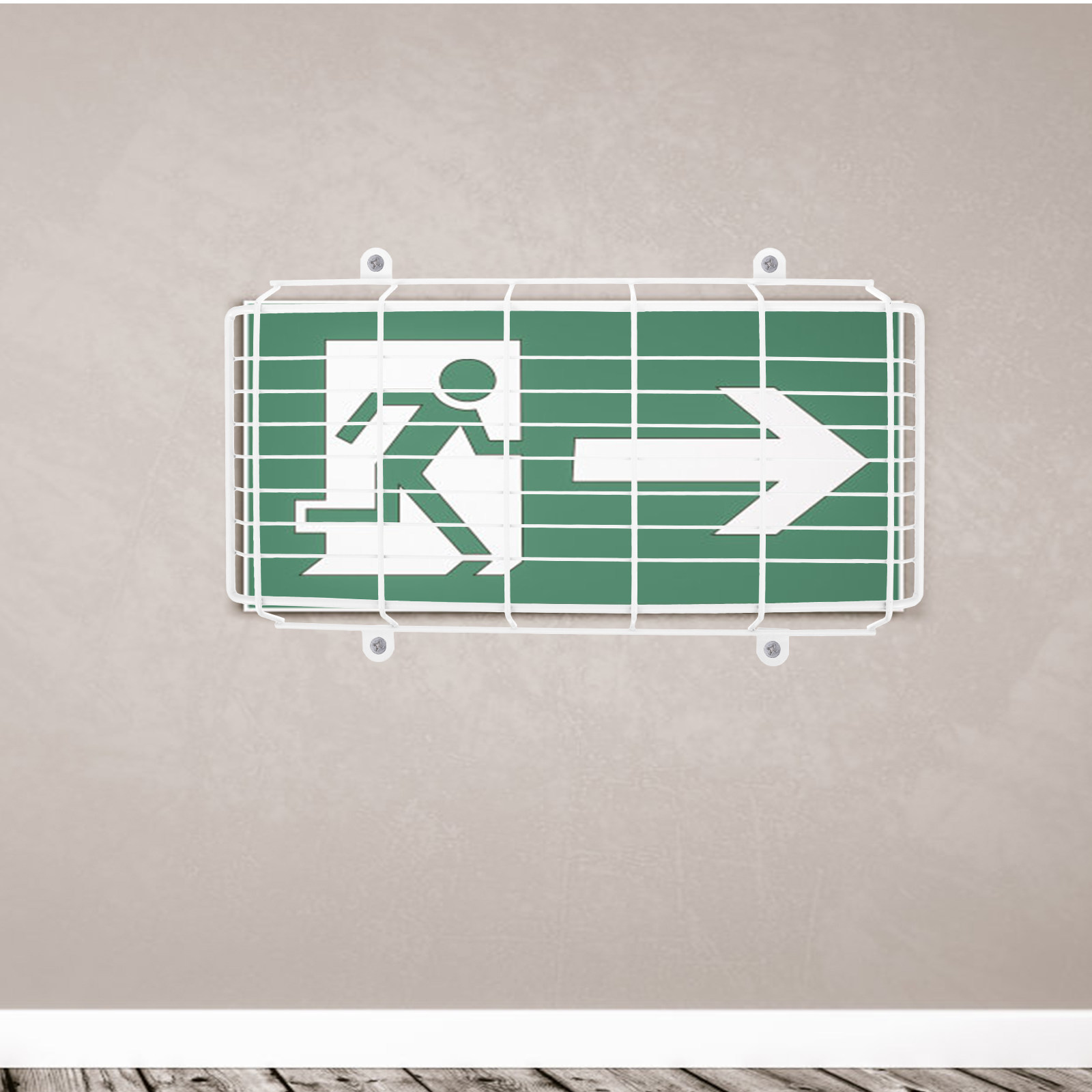 Metall-Notlichtschutzgitter au – Emergency Exit Sign Bewertung und Preis